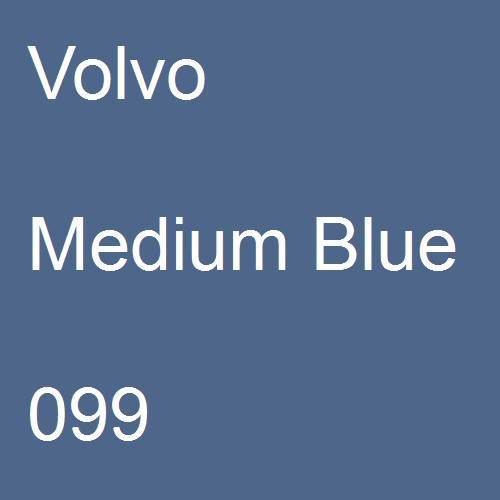 Volvo, Medium Blue, 099.